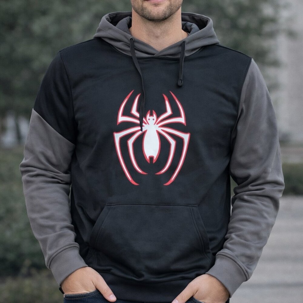 NWOT Mens medium Spider hoodie